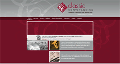 Desktop Screenshot of classicconveyancing.com.au