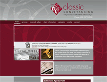 Tablet Screenshot of classicconveyancing.com.au